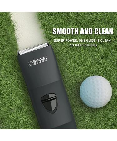 Men's Body Hair Trimmer - LXCGROOMER Groin & Ball Shaver with Ceramic Blades | Anti-Nick Guard, Waterproof Body Groomer - Buy Online on GoSupps.com
