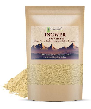 Gourmetia Ginger ground 900g ginger powder ginger root ginger tea - 100% natural 900.0 grams - Buy Online on GoSupps.com