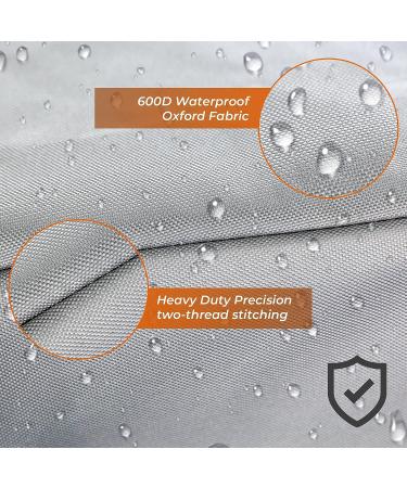 Primeshield Outboard Motor Cover - Waterproof 600D Heavy Duty Hood Cover for Up to 150HP Engines - XXL Grey - Buy Online on GoSupps.com