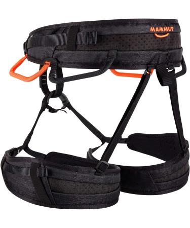 Mammut Ophir 4 Slide Harness M-XL Black-Safety Orange | International Shipping Available - Buy Online on GoSupps.com