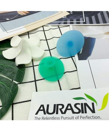 Soft Silicone Facial Cleansing Brush for Gentle Exfoliation and Deep Pore Cleansing - Blue Green - Buy Online on GoSupps.com