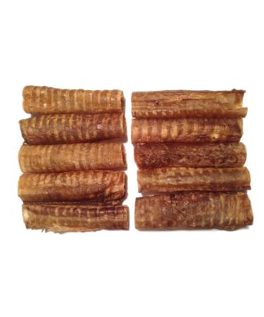 Troop Pet Products Beef Trachea Fully Natural Single Ingredient Dehydrated chew 6-inch (10-pack)