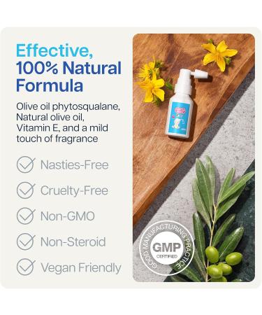 NAVEH PHARMA Cradle Cap Cleanser For Baby & Kids | 100% Natural Cradle Cap Treatment | Spray and Wash No Scrubbing | Better Than Shampoo Or Brush | Help With Dandruff | Olive Oil & Squalene | 30 ML - Buy Online on GoSupps.com