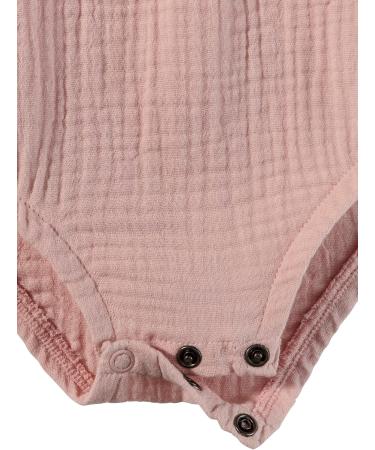 Sterntaler Baby Body Uni Musselin Hase Happy | Cotton Winged Sleeve Summer Outfit for Girls - Size 80 SamtRosa - Buy Online on GoSupps.com