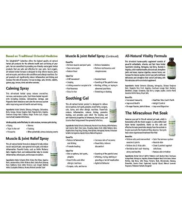 JADIENCE 2oz Pet Sore Muscle Pain Relief Spray | Natural Herbal Healing for Hip & Joint Care | Soothes & Supports Old & Young Animals | EnlightAPet - Buy Online on GoSupps.com