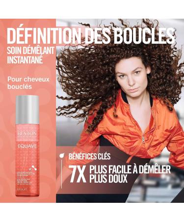 Revlon Professional Equave Two-Phase Detangling Hair Care - Professional Curl Activator - Curly Hair Care - Hair Curler - Rinse-Free Hair Care - 200 ml - Buy Online on GoSupps.com