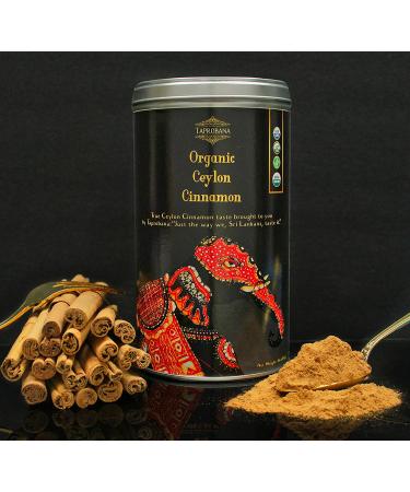 Organic Ceylon Cinnamon Powder 1 LB/16 Oz - USDA Organic, Non-GMO, Vegan, Gluten-Free - Buy Online on GoSupps.com