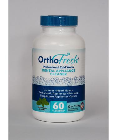 OrthoFresh Professional Cold Water Dental Appliance Cleaner