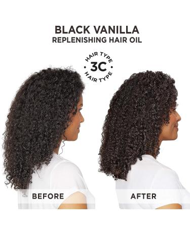 Carol's Daughter Black Vanilla Moisture & Shine Hair Oil - Calendula, Chamomile, Safflower - 4.3 fl oz - Silicone & Paraben Free - Buy Online on GoSupps.com