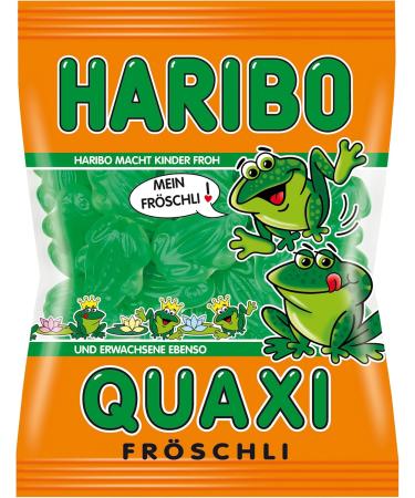 Haribo quaxi fr schli Grenouilles Lot de 3 Caoutchouc - Babyours - Vin en Caoutchouc Fruit Caoutchouc en Sachet Pochette - Buy Online on GoSupps.com