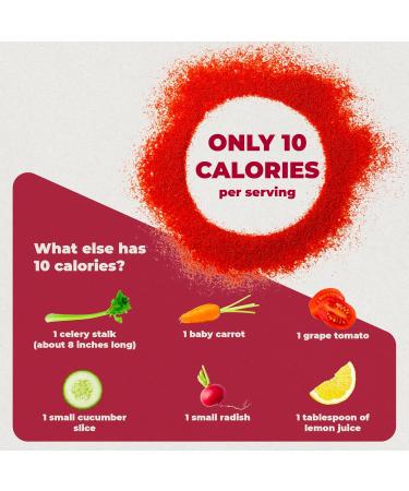 PUREHEALTH RESEARCH Reds Superfoods Powder - Only 10 Calories Fruit and Vegetable Adaptogen Drink with Beetroot, Polyphenols, Probiotic Powder - Antioxidants Supplement for Energy, 30 Servings - Buy Online on GoSupps.com