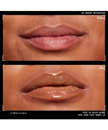 NYX This Is Milky Gloss Lip Gloss- Mint Chocolate Chip Shake | Vegan, 12 Hour Hydration | Mint Green Scented - Buy Online on GoSupps.com