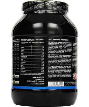 Frey Nutrition Mega Gain Vanilla 1kg - Buy Internationally | Best Protein for Muscle Gain - Buy Online on GoSupps.com