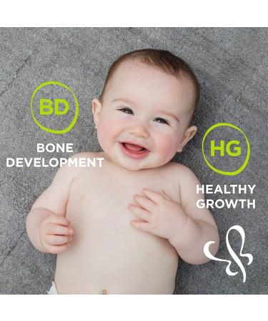 Organic Baby Vitamin D Drops for Healthy Growth, Bone Development, and Immunity - 45 Servings, 0.055 Ounce (Pack of 4) - Buy Online on GoSupps.com