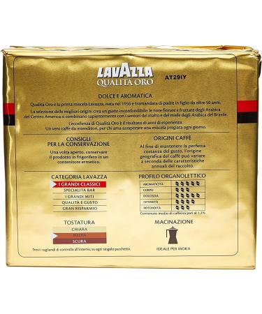  Lavazza Lavazza Espresso Coffee - Qualita Oro 2x250g ground - Buy Online on GoSupps.com