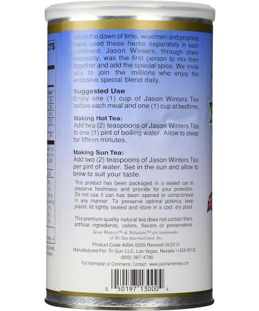 Jason Winters Tea with Chaparrel Bulk 5 Oz - Buy Online on GoSupps.com