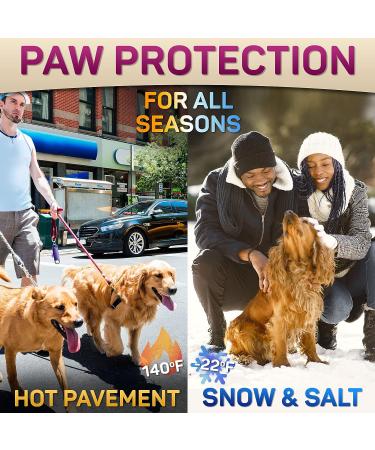 Natural Dog Paw Balm for Hot Pavement Protection | Paw Wax for Dry & Cracked Paws | Paw Moisturizer for Cats & Dogs - Buy Online on GoSupps.com