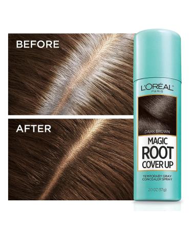 L'Oreal Paris Magic Root Cover Up Temporary Concealer Spray - Bright Red - 2 Oz - Vibrant Red - 1 Count - Buy Online on GoSupps.com