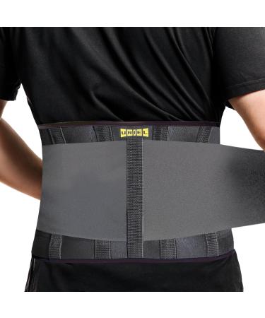 URIEL Back Brace for Lower Back Pain for Women and Men Sciatica Work Back Brace Compression Back Braces Back Brace for Working Out Lumbar Back Support Belt Lumbar Belt Lumbar Support Back Wrap Medium