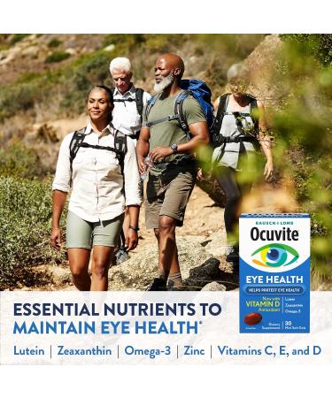 Ocuvite Eye Health Formula - 30 Soft Gels for Vision Support - Buy Online on GoSupps.com