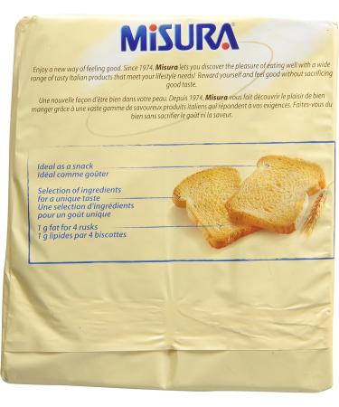 Misura Dolcesenza Rusks No Sugar Added Non GMO Product of Italy 320g - Buy Online on GoSupps.com