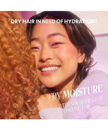Monday Haircare Moisture Shampoo + Conditioner Set (2 Pack) 30oz - For Dry, Coarse, Stressed Coily & Curly Hair - Coconut Oil, Rice Protein, Shea Butter & Vitamin E - 100% Recyclable Bottles - Buy Online on GoSupps.com