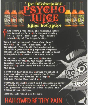 Psycho Juice Gift Box Extreme Collection 4 - Buy Online on GoSupps.com