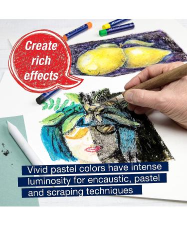 Faber-Castell Oil Pastel Crayons - 36 Vibrant Colors - 36 Count - Buy Online on GoSupps.com