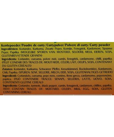 Pietercil Barends bv GUTRUF Curry powder 1 x 440 g - Buy Online on GoSupps.com