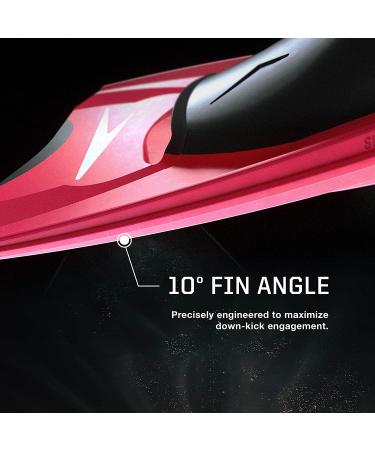 Speedo Swim Training Fins Switchblade L - Men's 9-10 | Women's 11-12 Black/Red - Buy Online on GoSupps.com