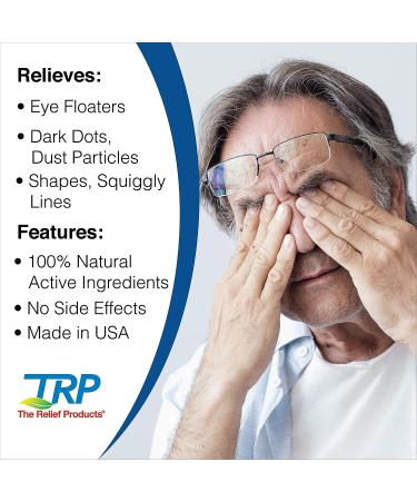 Eye Floaters Relief Drops 0.33 fl. oz by The Relief Products | Soothe & Comfort Eyes - Buy Online on GoSupps.com