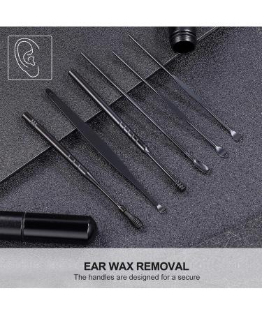 Healeved 6pcs Ear Wax Removal Tool Professional Ear Cleaners for Adults Easy to Use - Buy Online on GoSupps.com