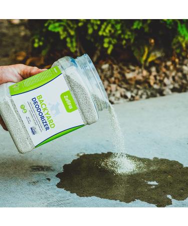 Zeofill Backyard Deodorizer - 8 lbs. | Eliminates Pet Urine Odors on Potty Patches | For Artificial Turf, Grass Lawns, Patios, Gravel, Concrete & Playgrounds | Odor Eliminator & Deodorizer - Buy Online on GoSupps.com