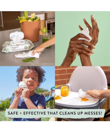 The Honest Company Clean Conscious Multi-Use Wipes - Geo Mood - Pack of 4 - Buy Online on GoSupps.com