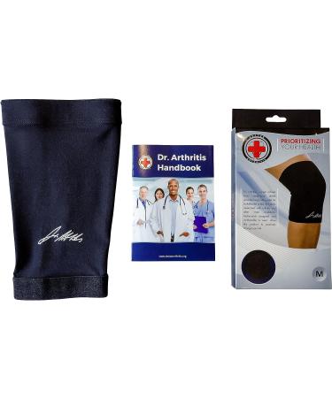 Doctor Developed Copper Knee Brace & Compression Sleeve + Handbook - Relief for Arthritis, Tendonitis, Injury Recovery - Knee Support for Running & Weightlifting - X-Large - Buy Online on GoSupps.com