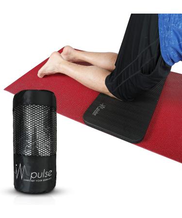Impulse Fitness Knee Mat - Extra Thick 25mm Cushioned Pad for Knees & Elbows | Portable Exercise Mat for Planks, Ab Rollers, Yoga - Buy Online on GoSupps.com