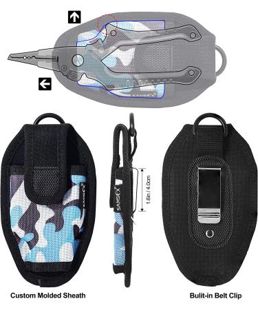 SAMSFX Aluminum Fishing Pliers | Braid Line Cutter & Hook Remover | Fly Fishing Tool - 7'' with Coiled Lanyard | Green & Gray Handle - Buy Online on GoSupps.com