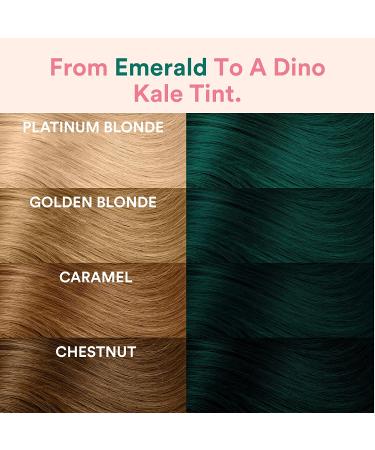 INH Emerald Green Semi Permanent Hair Color Depositing Conditioner - 6oz - Buy Online on GoSupps.com