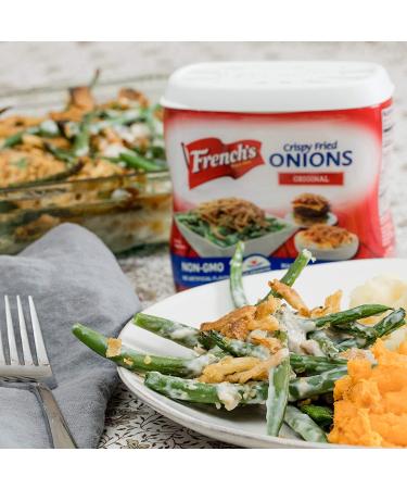 French's Original Crispy Fried Onions 6 oz - Crunchy and Delicious Toppings for Salads and Recipes - Buy Online on GoSupps.com