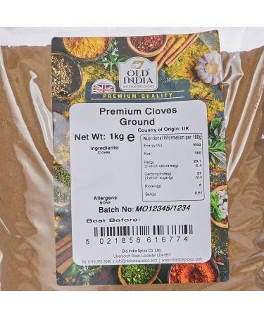 Old India Premium Cloves Ground 1kg 1 kg - Buy Online on GoSupps.com