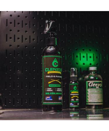Clenzoil Field & Range Gun Oil Spray Lube | Multi-Purpose 3-in-1 Cleaner, Lubricant, Protectant - 8oz Bottle with Trigger Sprayer - Buy Online on GoSupps.com