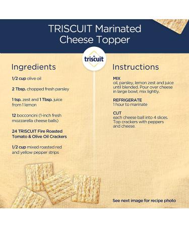 TRISCUIT Balsamic Vinegar & Basil Crackers - 8.5 oz Box - Buy Online on GoSupps.com