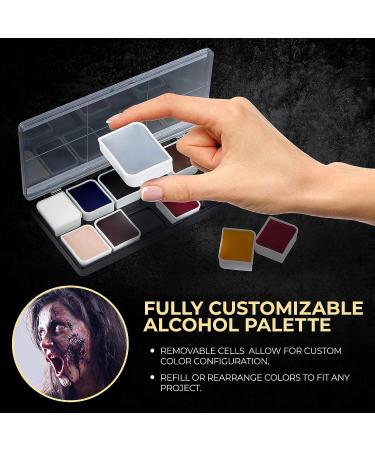 Narrative Cosmetics Zombie Alcohol-Activated Palette - Professional SFX Makeup for Stage, Film, Halloween & Cosplay - Buy Online on GoSupps.com