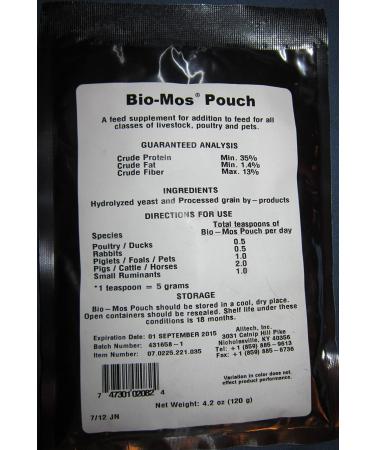 Bio-Mos Natural Pet Diarrhea Digestive Immune Supplement - Boost Your Pet's Health - Buy Online on GoSupps.com