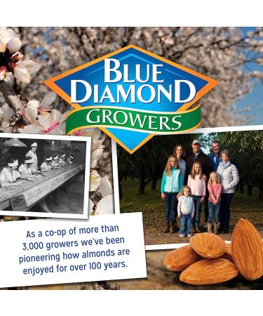 Blue Diamond Almonds Raw Whole Natural 16oz - Premium Quality Almonds - Buy Online on GoSupps.com