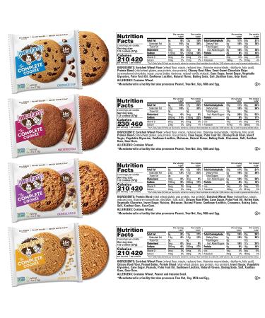 Lenny & Larry's The Complete Cookie Variety Pack - 16g Plant Protein, Vegan, Non-GMO - 8 Flavors, Soft Baked - 4 oz (Pack of 16) - Buy Online on GoSupps.com