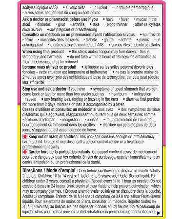 Pepto-BismolTabs 12: Fast Relief for Upset Stomach and Nausea - Buy Online on GoSupps.com