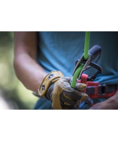 Black Diamond Transition Gloves - Unisex Leather Climbing Gloves with Reinforcing Elements & Velcro Fastener | Ideal for Securing & Abseiling | Size L - Buy Online on GoSupps.com
