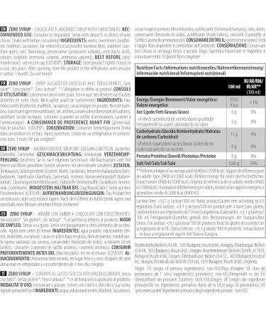 BioTechUSA Zero Syrup Sugar & Fat Free Sweetener Syrup 320 ml Chocolate - Buy Online on GoSupps.com