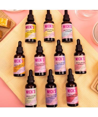 Nutri Nick Caramel Stevia Drops 50 ML (order 10 for trade outer) - Buy Online on GoSupps.com